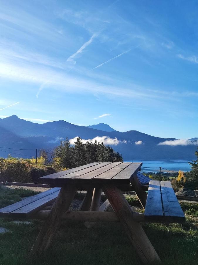 Chambre 2 Vue Lac Av Piscine Prunières Exterior foto